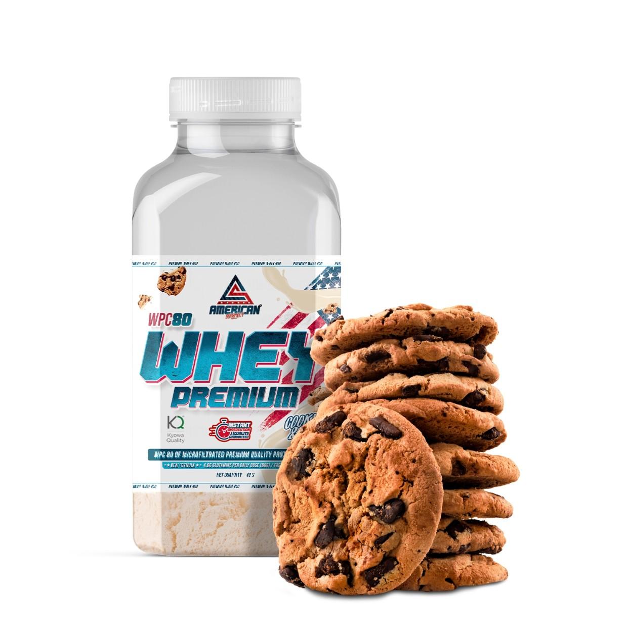 PREMIUM WHEY PROTEIN 40GR MONODOSIS COOKIES